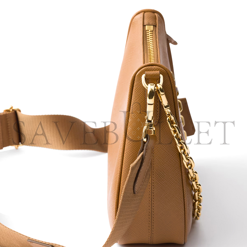 PRADA RE-EDITION 2005 SAFFIANO LEATHER BAG 1BH204 (22*18*6cm)